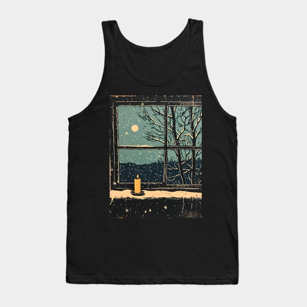 Explore Creative Joy: Holiday Art, Christmas Paintings and Unique Designs for the Season Tank Top by insaneLEDP